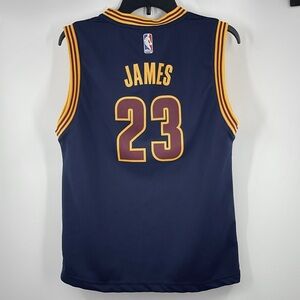 NBA LeBron James #23 Alternate Cleveland Cavaliers Jersey Unisex Kids Large